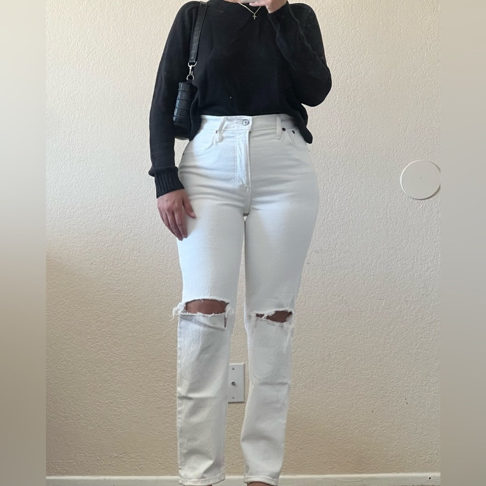 Ultra High Rise 90s Straight Leg Jeans